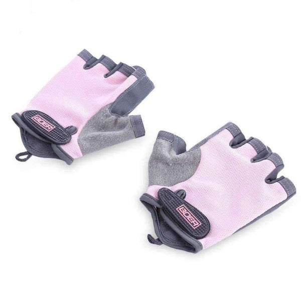 Planet Gates Pink / S Body Building Training Men Women Paired Fitness Sport Gym Exercise Weightlifting Women Half Finger Gloves