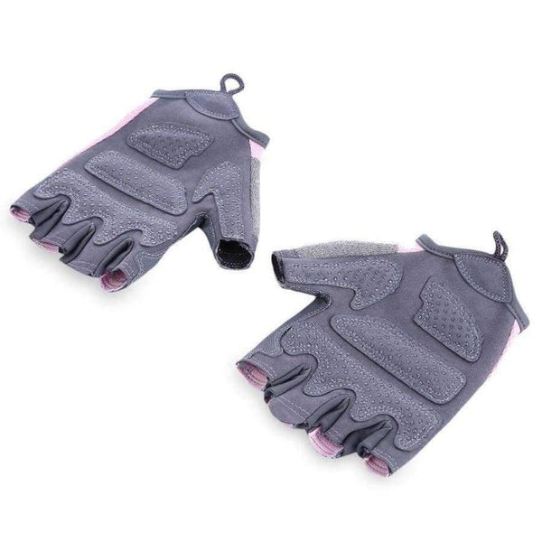 Planet Gates Pink / S Body Building Training Men Women Paired Fitness Sport Gym Exercise Weightlifting Women Half Finger Gloves