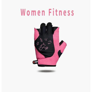 Planet Gates Pink / S Gym Gloves Crossfit Body Building Training Sports Fitness Gloves Women Cute Cat style WeightLifting Exercise Mesh Breathable