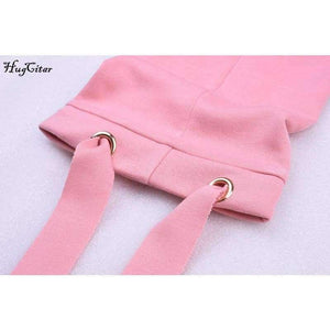 Planet Gates Pink / S Hugcitar letters embroidery Sweatshirt 2017 autumn female Long Sleeve Women crop top pink white solid girl casual Pullover