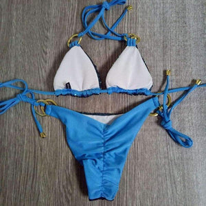 Planet Gates Pink / S Sexy Bikini Set Women Swimwear Low Waist Push Up Sequins Bikini Brazilian Swimsuit Bathing Suits Female Swimwear