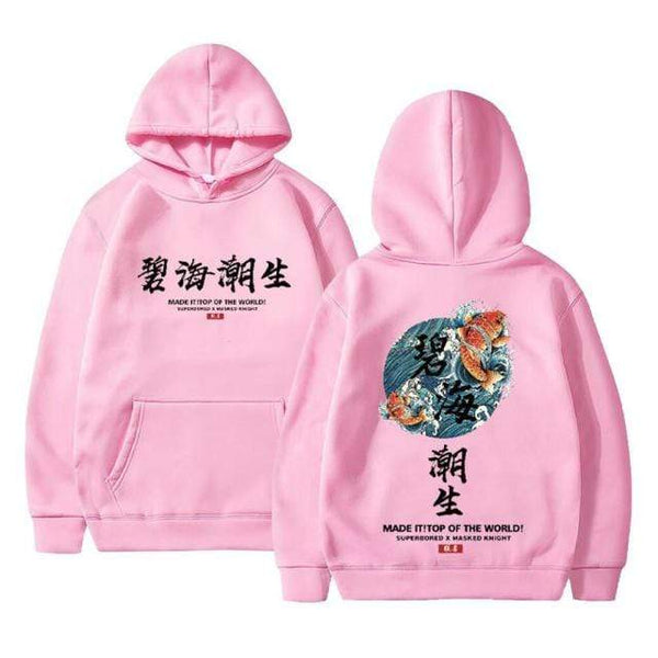 Planet Gates Pink / S Streetwear Chinese characters Men Hoodies Sweatshirts Fashion Autumn Hip Hop Black Hoodie Erkek sweatshirt