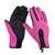 Planet Gates pink / S Windstopper Waterproof gloves bike riding gloves winter full finger horse riding gloves warm fishing GEL glove