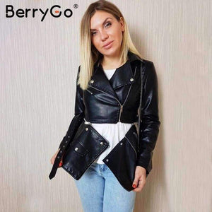 Planet Gates Pink / S Wine red moto faux leather jacket women PU zipper belt motorcycle jackets coat 2018 Winter coat punk jacket female