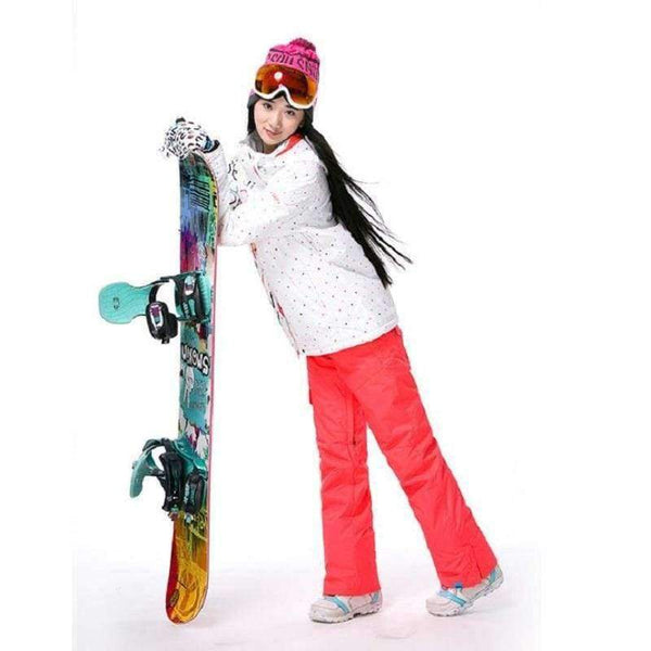Planet Gates Pink / S Womens Ski Suits Ladies Ski Jacket And Pants Waterproof Warm Cross Country Skiing And Snowboarding Jackets