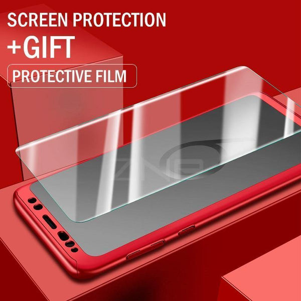 Planet Gates Pink / S7 ZNP Luxury 360 Degree Full Cover Phone Case For Samsung Galaxy S9 S8 Plus Shockproof Cover For Samsung Note 8 S7 Edge S9 Case