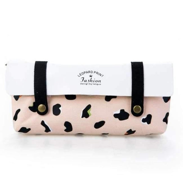 Planet Gates Pink School Pencil Case Canvas Pencil Bag for girls boys pencil-case Pens Writing Office School Supplies  Gift