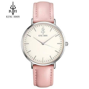 Planet Gates PINK SILVER WHITE Women Watch Ladies Ultra Thin Stainless Steel Band Quartz Wristwatch Fashion Female Clock Relogio