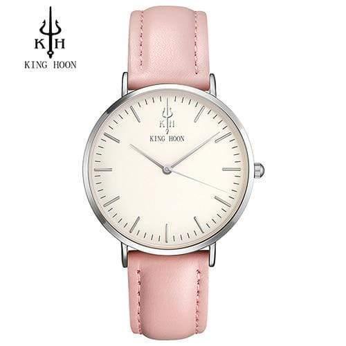 Planet Gates PINK SILVER WHITE Women Watch Ladies Ultra Thin Stainless Steel Band Quartz Wristwatch Fashion Female Clock Relogio