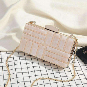 Planet Gates Pink / Small Byoung 2018 Fashion Acrylic Clutch Women Evening Bag Party Clutch Handbag Ladies Shoulder Bag For Part Pink Evening Handbag