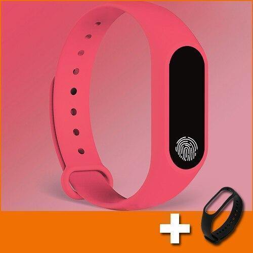 Planet Gates pink Smart Watch Children Watches Kids For Girls Boys Wrist Clock Electronic LED Digital Child Wristwatch With Another Strap