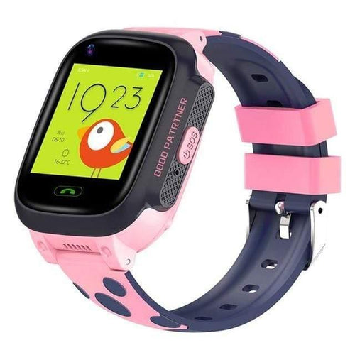 Planet Gates Pink Smart Watch Phone GPS Kids Smart Watch Waterproof Wifi Antil-lost SIM Location Tracker Smartwatch HD Video Call