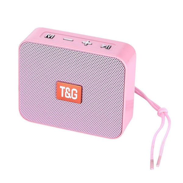 Planet Gates Pink TG166 Mini Portable Bluetooth Speaker Small Wireless Speaker Bluetooth 5.0 Support USB TF Card FM Radio Caixa De Som Altavoces