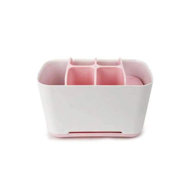 Planet Gates Pink Toothbrush & Toothpaste Storage Holder Cup Toothbrush Organizer Box Case Bathroom Accessories Toothpaste Dispenser Holder