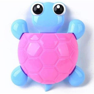 Planet Gates pink tortoise Bathroom Products Sets Cartoon Ladybug Snails Toothbrush Toothpaste Holder Wall Sucker Suction Hook Tooth Brush Holder