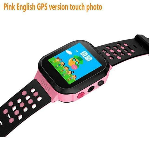 Planet Gates pink-touch-GPS-photo Watch Smart watch GPS dual positioning watch    Multi-language children's watch