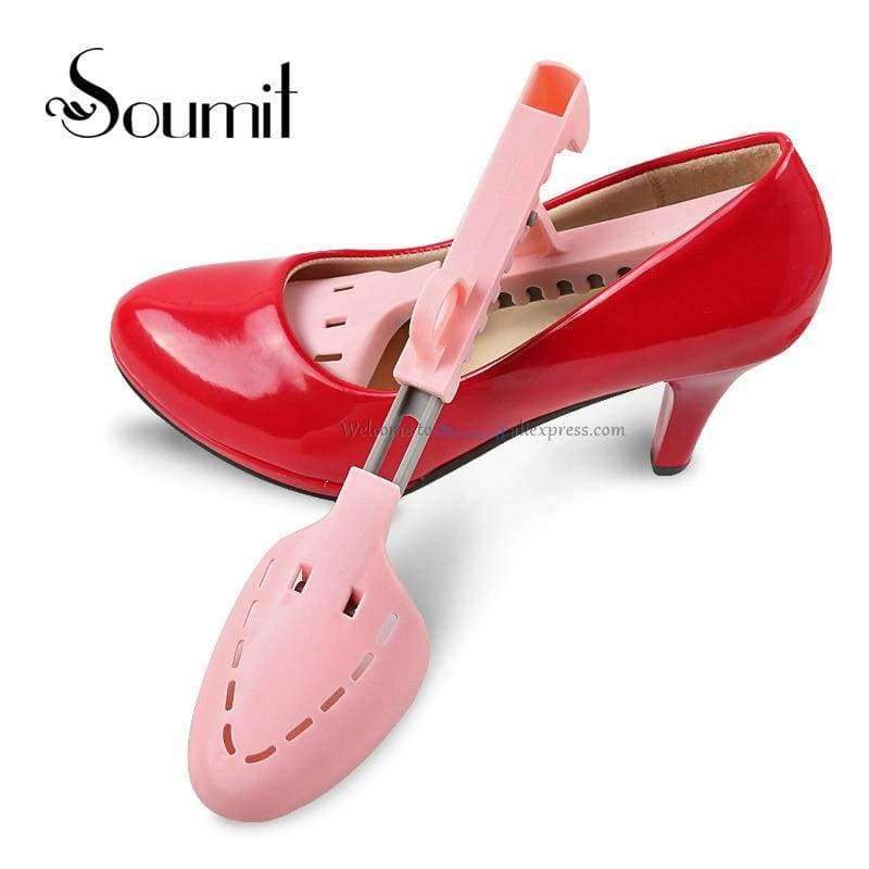 Planet Gates Pink Tough Plastic Shoe Stretcher Shaper, Shoes Care Accessories for Sneaker Leather Shoes Men&Women Zapatillas Shaper Barelle Scarpa