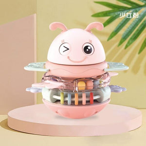 Planet Gates PINK Tumbler Baby Toys 0-12 Months climb Learning Baby Rattle Activity Ball Rattles Educational Toys For Baby Grasping Ball Puzzle