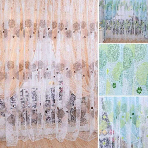 Planet Gates Pink Urijk Bird Nest Offset Yarn Finished Curtains Balcony Window For Living Room Bedroom  Boutique Voile Drapes Mosquito Net