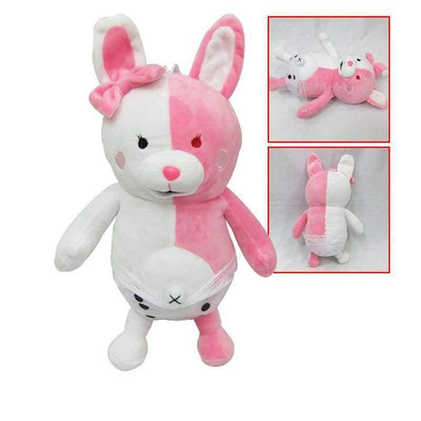 Planet Gates Pink&White Monomi Rabbit Plush Toys Arrival Danganronpa: Trigger Happy Havoc Bear Rabbit Dangan Ronpa Monokuma Doll Toy