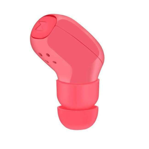 Planet Gates Pink Wireless Bluetooth Earphone Waterproof IP67 Headset With Mic Sport Earbuds Handsfree call for Swimming for Iphone All Phone