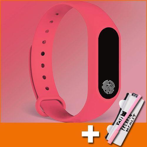 Planet Gates pink with gift Sport Watch Children Watches Kids For Girls Boys Wrist Watch Digital Electronic Wristwatch Child Clock Hours With Gift