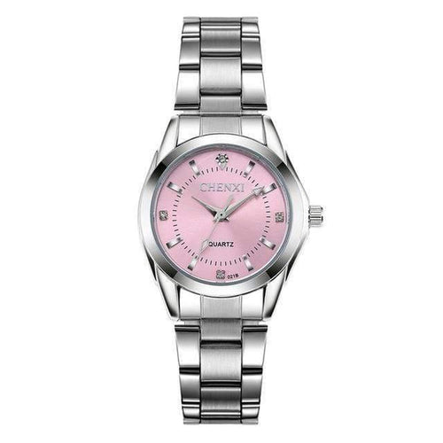 Planet Gates Pink Women Colorful Dial Reloj Mujer Concise Girl Wrist Watches Female Quartz Watches Ladies Rhinestone Clocks Watch