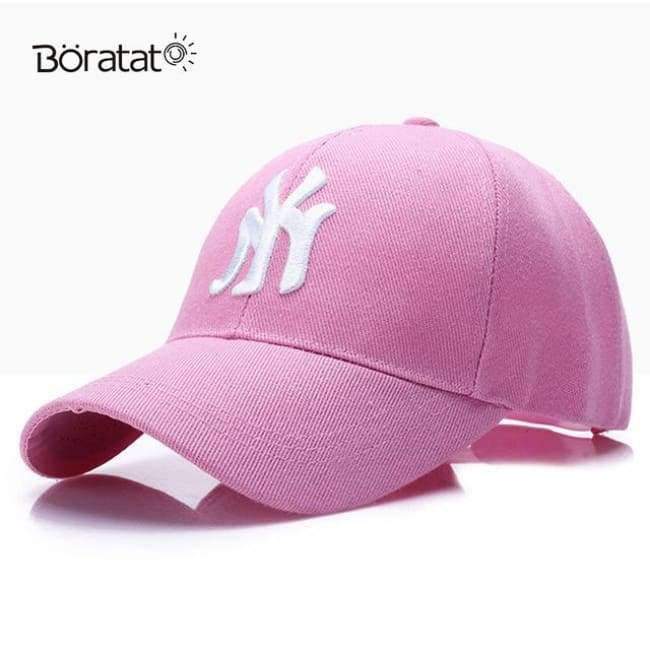 Planet Gates Pink Women Sports Running Caps Letter Snapback Outdoor Tennis Cap Summer Adjustable Hats