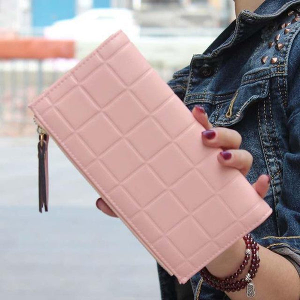 Planet Gates Pink Women Wallet Clutch Women's Purse Best Phone Wallet Female Case Phone Pocket Carteira Femme