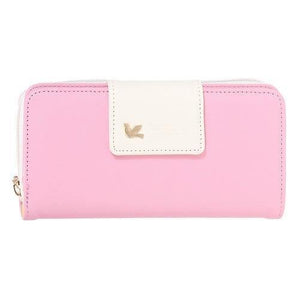 Planet Gates pink Women Wallets Brand PU Leather Long Leather Women Clutch Bag Hasp Zipper Wallet Card Holders Clutch Money Bag Carteira