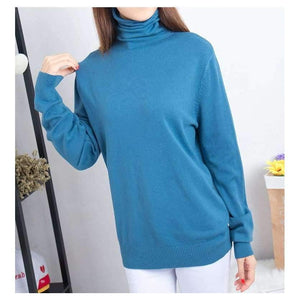 Planet Gates Pink / XL Autumn Fashion Knitted Maternity Nursing Bottoming Shirts High Neck Breastfeeding Tops for Pregnant Women Winter Pregnancy
