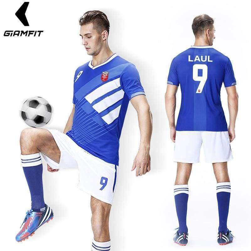 Planet Gates pink / XL Jersey Men France Team Training Uniform Sets Futebol Football Suits Breathable Sport Clothing High Quality Shirts JIANFEI