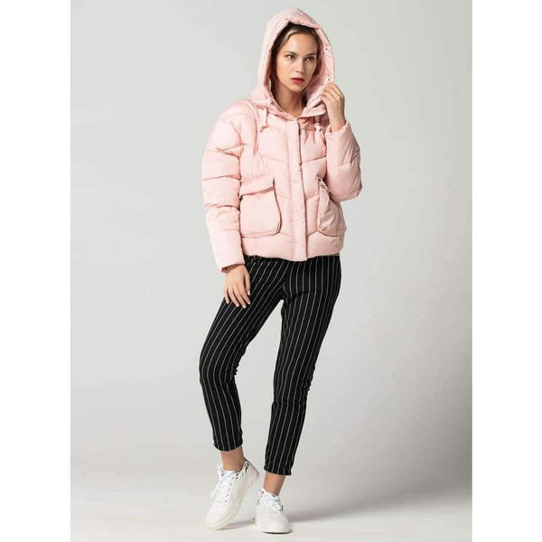 Planet Gates Pink / XL Winter Parkas Female Fashion Warm Winter Jacket Women Thick Hooded Womens Winter Jackets and Coats FICUSRONG New