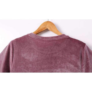 Women T Shirt Short Sleeve Crushed Velvet Summer Womens Tops And T Shirts O-Neck Woman Tee Shirt Femme Manche Courte