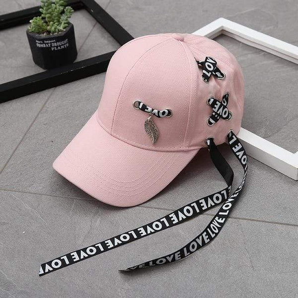 Planet Gates Pink / XXL / >8Y Ladies strap Spring Summer Unisex Baseball Caps Mesh Cap Fashion Solid Embroidery Adjustable Hat Women Men Cotton Casual Hats