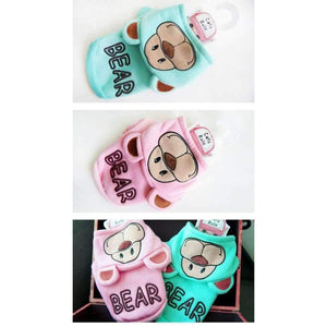 Planet Gates pink / XXS New Dog Cat Clothes Autumn Winter Cotton Dog Hoodies For Pet Dog Coats Puppy Clothing Yorkie Chihuahua French Bulldog