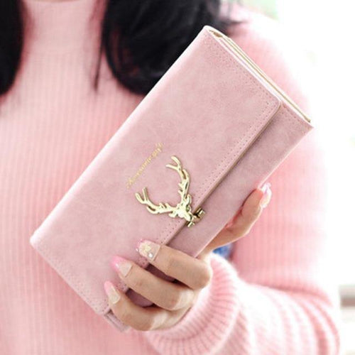 Planet Gates pink1 Wallet Women purse portefeuille femme Fashion Long Wallet Female Long Design Purse Women Coin Purses Ladies Clutch