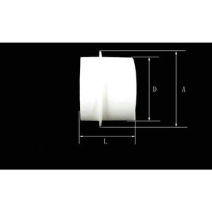 Planet Gates PipeLine 100mm Non Return backflow prevention Check Valve for air ventilation fittings