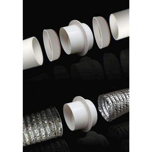 Planet Gates PipeLine 100mm Non Return backflow prevention Check Valve for air ventilation fittings