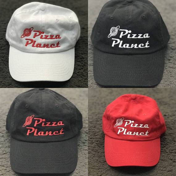 Planet Gates Pizza Planet Hat Baseball Cap For Women and Man Dad Hat Summer Sun Pizza Cotton Snapback Embroidery Sport Cap Casual Brand