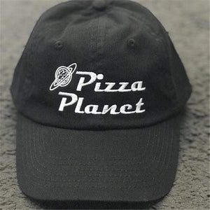 Planet Gates Pizza Planet Hat Baseball Cap For Women and Man Dad Hat Summer Sun Pizza Cotton Snapback Embroidery Sport Cap Casual Brand