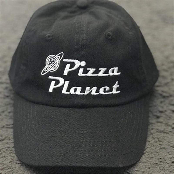 Planet Gates Pizza Planet Hat Baseball Cap For Women and Man Dad Hat Summer Sun Pizza Cotton Snapback Embroidery Sport Cap Casual Brand