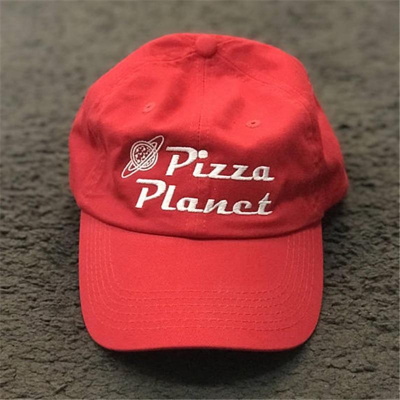 Planet Gates Pizza Planet Hat Baseball Cap For Women and Man Dad Hat Summer Sun Pizza Cotton Snapback Embroidery Sport Cap Casual Brand