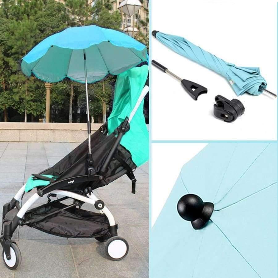Planet Gates PJ3293A / China Umbrella Baby Stroller Accessories Sun UV Canopy 360 Degrees Adjustable Direction Pram Umbrella Stretch Stand Holder