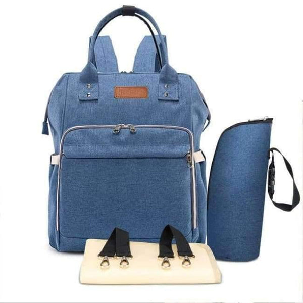 Planet Gates PJ3313G Maternity Nursing Diaper Bag Baby Care Stroller Carriage Large Capacity Organizer Backpack Travel Nappy Handbag Mochila