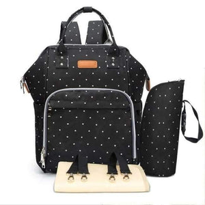 Planet Gates PJ3313J Maternity Nursing Diaper Bag Baby Care Stroller Carriage Large Capacity Organizer Backpack Travel Nappy Handbag Mochila