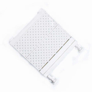 Planet Gates PJ6307-W24-L-C Adjustable Closet Organizer Wall Mounted Kitchen Storage Shelf Space Saving Wardrobe & Cabinet Storage Rack Bathroom Organizer