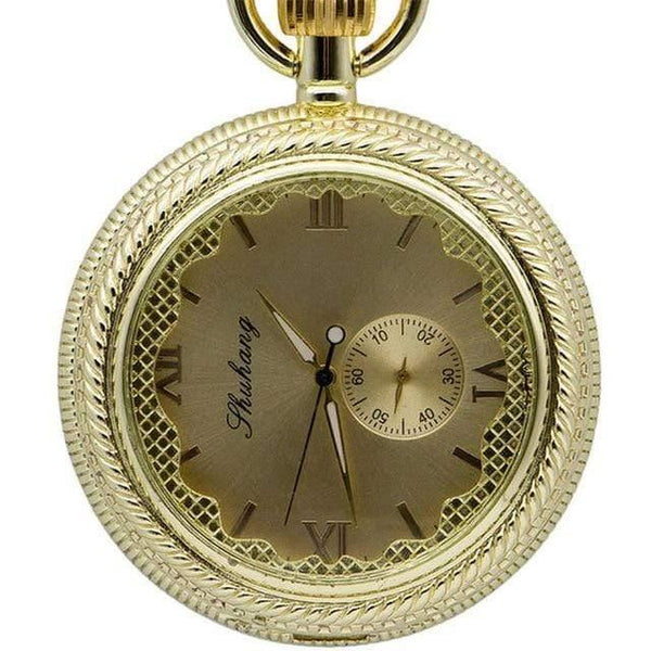 Planet Gates PJX1377 Vintage Retro Copper Watch Men Alloy Mechanical Pocket Watch With Metal Chain Steampunk Watch Roman PJX1040