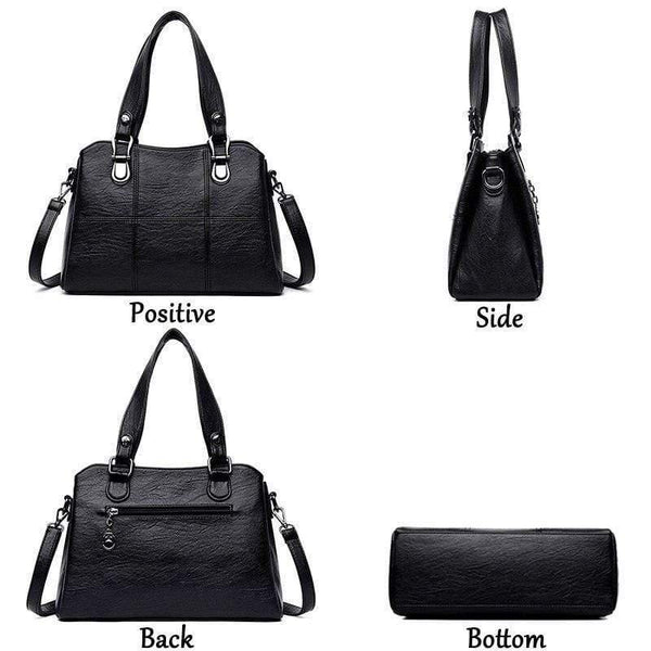 Plaid Style Leather Designer Handbags High Quality Ladies Hand Crossbody Bags For Women