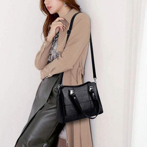 Plaid Style Leather Designer Handbags High Quality Ladies Hand Crossbody Bags For Women